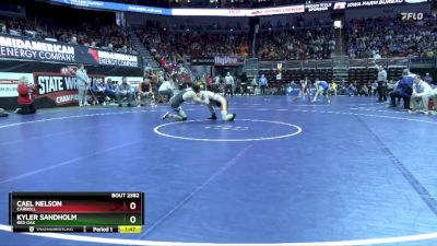2A-138 lbs Cons. Round 3 - Cael Nelson, Carroll vs Kyler Sandholm, Red Oak