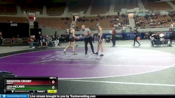 D1-126 lbs Cons. Round 1 - Levi McLaws, Highland vs Kingston Crosby, Higley