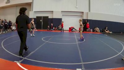 80 lbs Champ. Round 2 - Coleson Cogar, North DeSoto Wrestling Academy vs Caleb Talarico, Texas Elite Wrestling Club