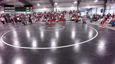 134-137 lbs Round 3 - Izak Goodro, Wheatland vs Hector Cruz, Rawlins