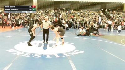 125-J lbs Quarterfinal - Ryan Smith, Taylor Hammers vs Blake Barreca, Olympic