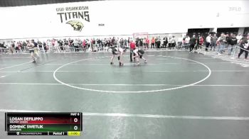 150 lbs Cons. Round 4 - Logan Defilippo, Wilmot Union vs Dominic Swetlik, Denmark