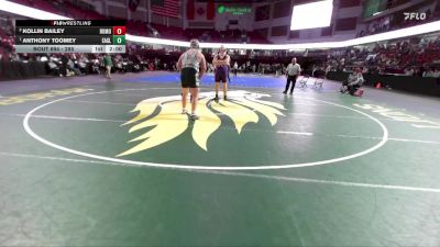 285 lbs 1st Place Match - Anthony Toomey, Eagle vs Kollin Bailey, Rocky Mountain