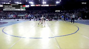 115 lbs Champ. Round 3 - Hailey Duke, Baker/Powder vs Emerson Purser, Corner Canyon