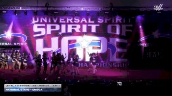 National Stars - Omega [2026 L4.2 Senior - D2 - Medium Day 1] 2026 Spirit of Hope Grand Nationals