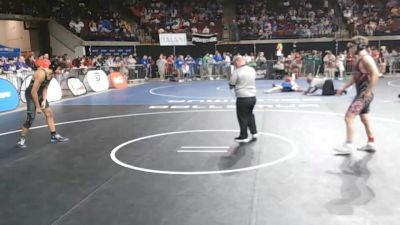 D 1 165 lbs Champ. Round 1 - Brayden White, Slidell vs Jackson Deason, Central - B.R.