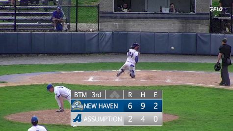 Replay: New Haven vs Assumption | Apr 25 @ 4 PM