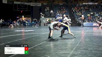 165 lbs Consolation - Jacob Thalin, Cal State Bakersfield vs Nick Kiussis, West Virginia