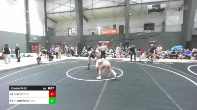 144 lbs Consi Of 8 #2 - Michael Baxter, Punisher Wrestling vs Max Hendricks, Svwc