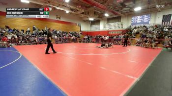 138 lbs Consi Of 8 #2 - Andrew "AJ" Craig, Portsmouth vs Joe Gosselin, Newport