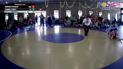 143-164 lbs Round 2 - Darran Dunlap, Hampton vs Carma Forty, Knoch Knights