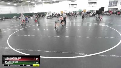 174 lbs Cons. Round 1 - Brady Schuh, UW-Parkside vs Lucas Wendling, McKendree University