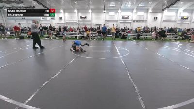 68 lbs Round 8 (10 Team) - Cole Lebec, SHWA vs Jules Matteo, Lake WC