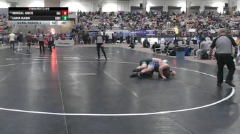 AA 285 lbs Cons. Round 2 - Luka Nash, Green Hill High School vs Mikeal Arce, Hardin Valley Academy