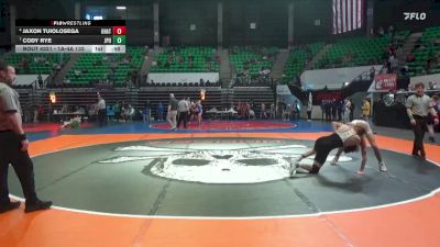 1A-4A 132 Cons. Round 4 - Jaxon Tuiolosega, Ohatchee vs Cody Rye, St. John Paul II