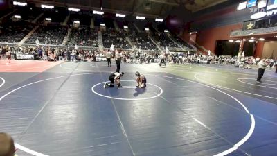 100 lbs Quarterfinal - Kade Enis, Thermopolis WC vs Liam Healy, Athlos WC