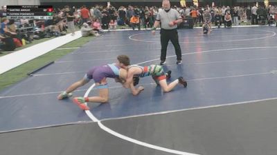 106 lbs Champ. Rd Of 64 - Cayden Podeweltz vs Santino Andujo, Valiant College Prep