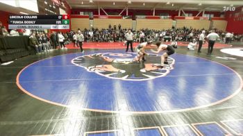 157 lbs Cons. Round 4 - Lincoln Collins, College Park vs Tunoa Bodily, Foothill (Pleasanton)