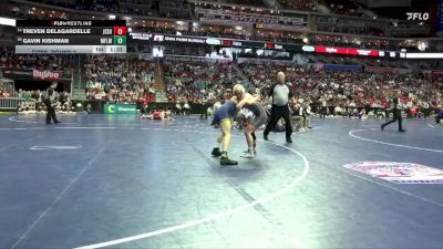 1A-138 lbs Cons. Round 2 - Treven Delagardelle, Jesup vs Gavin Kishman, MFL MarMac