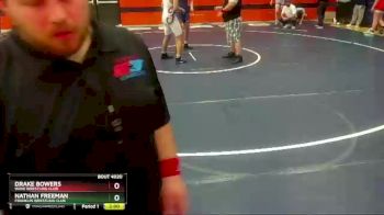 170 lbs Quarterfinal - Nathan Freeman, Franklin Wrestling Club vs Drake Bowers, Wave Wrestling Club