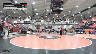 117 lbs Consi Of 16 #2 - Lilly Mongold, McAlester High School Girls vs Montanna Eubanks, Muldrow