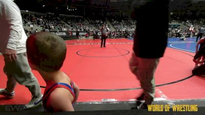 37 lbs Semifinal - Thomas Castaneda, El Paso Texas Wrestling Club vs Banks Caho, Higher Calling Wrestling Club
