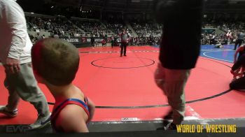 37 lbs Semifinal - Thomas Castaneda, El Paso Texas Wrestling Club vs Banks Caho, Higher Calling Wrestling Club
