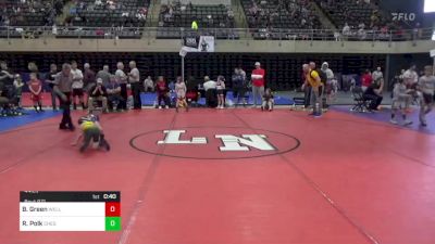 44 lbs Consi Of 8 #2 - Brantley Green, Wellsboro, PA vs Ryker Polk, Chesapeake, VA