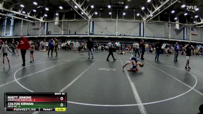 48 lbs Round 7 (10 Team) - Colton Kirwan, NOVA WC vs Rhett Jenkins, Undisputed Wrestling