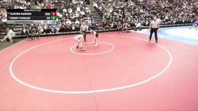 6A 113 lbs Quarterfinal - Perry Fowler, Syracuse vs Karter Barker, Weber