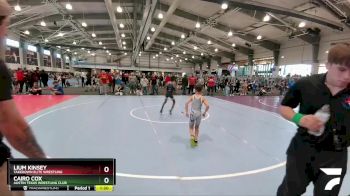 65 lbs Champ. Round 2 - Lium Kinsey, Takedown Elite Wrestling vs Cairo Cox, Austin Texas Wrestling Club