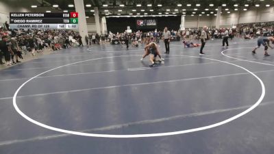 157 lbs Champ. Rd Of 128 - Kellen Peterson, Utah vs Diego Ramirez, Texas