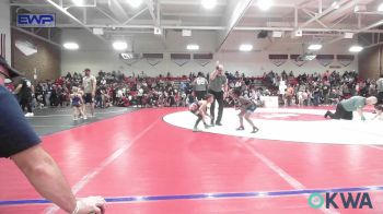 55 lbs Quarterfinal - Elijah Mote, Bartlesville Wrestling Club vs Brodee Meyer, Team Tulsa Wrestling Club