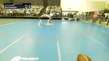 140-J lbs Round Of 16 - Thayer Ebert, Northampton vs Kelle Domanick, Gentile Trained