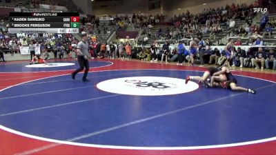 6A 144 lbs Quarterfinal - Kaden Dawejko, CABOT HIGH SCHOOL vs Brooks Ferguson, Fayetteville High School