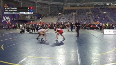 124 lbs Semis (4 Team) - Miyah Palacios, William Jewell College vs Jada Pichardo, King University