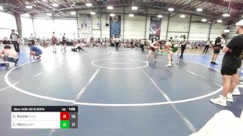 145 lbs Rr Rnd 2 - Dylan Roche, Mavericks vs Chase Perry, North Hunterdon Wrestling Club