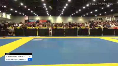 CAIO MARINACI TAMURA vs DIEGO DE ARAUJO SARAIVA 2022 World Master IBJJF Jiu-Jitsu Championship