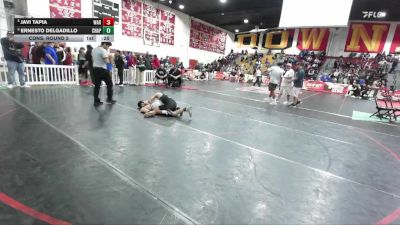 106 lbs Cons. Round 5 - Javi Tapia, Warren vs Ernesto Delgadillo, Chaparral