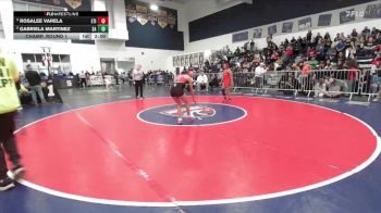 100 lbs Champ. Round 1 - Rosalee Varela, Etiwanda vs Gabriela Martinez, Santa Ana