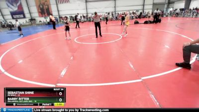 72 lbs Rd# 9- 2:15pm Saturday Final Pool - Sebastian Shine, PA Gold vs Barry Ritter, Oklahoma Outlaws Red