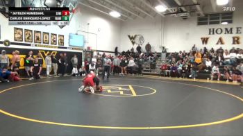 106 lbs 3rd Place Match - Carlos Enriquez-Lopez, Waterloo West vs Jayelen Numedahl, South Winneshiek