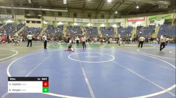 95 lbs Consolation - Xavier Castillo, Juggernaut WC vs Adric Vargas, Panhandle Wr Acd