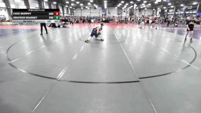 150 lbs Rr Rnd 3 - Cace Murphy, All-American Wrestling Club Red vs Grayson Kearney, FORGE ELM 1