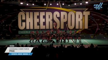 Louisiana Cheer Force - Pink [2023 L3 Junior - Medium - A] 2023 CHEERSPORT National All Star Cheerleading Championship