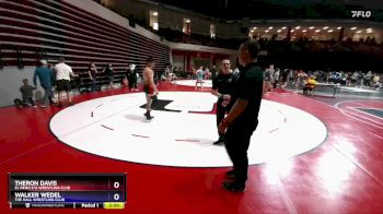 175 lbs Semifinal - Theron Davis, El Reno F/G Wrestling Club vs Walker Wedel, The Hall Wrestling Club