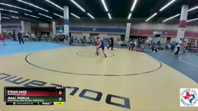 170 lbs Semifinal - Ethan Gage, Spartan Mat Club vs Isaac Padilla ...