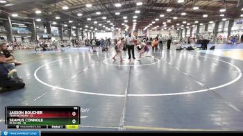 92 lbs Rd# 3 12:00pm Friday - Jaxson Boucher, Team Michigan vs Seamus Connole, PA Silver