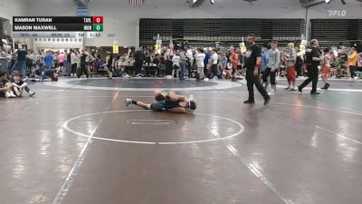 141 lbs Rr Rnd 7 - Kamran Turan, Taylor Hammers - MSC vs Mason Maxwell, Iron Wolves