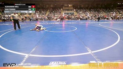 61 lbs Consi Of 32 #2 - Alexander Bell, Moen Wrestling Academy vs Ivan Torres, Chickasha Wrestling
